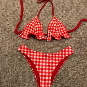 Gingham bikini